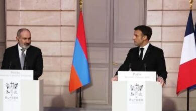 Macron, Ermenistan'ın Roma Statüsü'ne katılımını "bir cesaret örneği" olarak nitelendirdi.