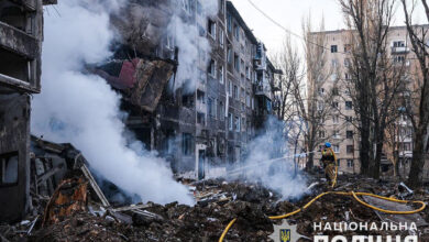 Rusya Ukrayna'ya füze attı, 3 kişi öldü, 12 kişi yaralandı - FOTOĞRAF