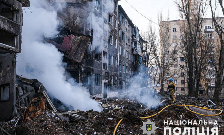 Rusya Ukrayna'ya füze attı, 3 kişi öldü, 12 kişi yaralandı - FOTOĞRAF