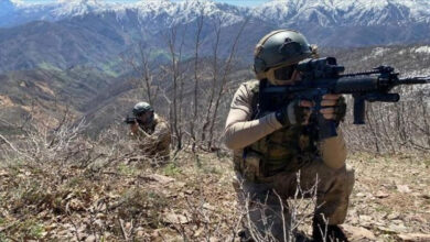 Türk ordusu Suriye'de 4 PKK'lı teröristi etkisiz hale getirdi