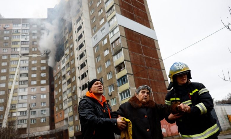 Ukrayna'ya büyük füze saldırısı.  Kiev'de elektrik kesintisi