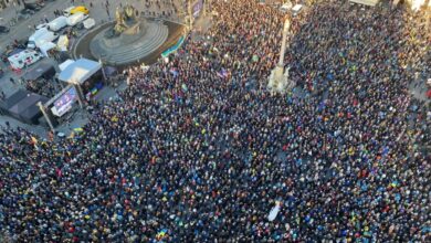 Ukrayna'ya destek için dünya çapında protestolar sürüyor