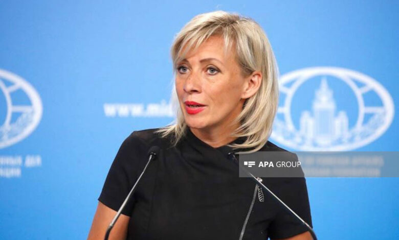 Zakharova: Batı tarafından finanse edilen STK'lar Sovyet sonrası ülkelerin istikrarını bozuyor