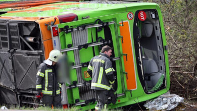 Almanya'da trafik kazası oldu, 5 kişi öldü