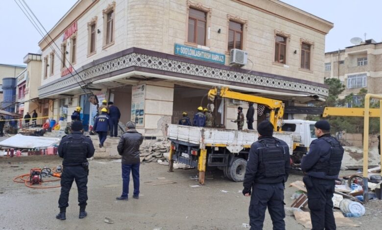 Buhara'da bir mağazada meydana gelen gaz patlaması sonucu bir kişi hayatını kaybetti