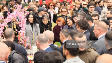 Gürcistan Başbakanı Marneuli'deki Nevruz kutlamalarına katıldı - FOTOĞRAF