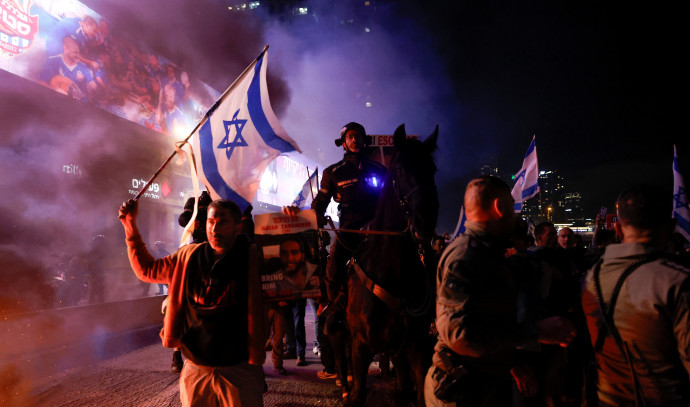 İsrailliler Tel Aviv ve Caesarea'da rehine anlaşmasını protesto etti - İsrail Haberleri