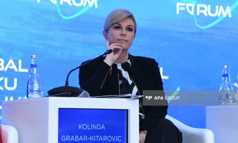 Kolinda Grabar-Kitaroviç: 2024 yılı Ukrayna'daki savaş açısından belirleyici olacak