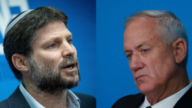 MK Smotrich, MK Gantz'ı 'zayıf halka' olarak nitelendirdi - Israel Politics