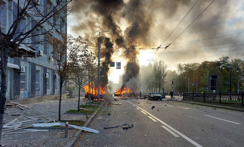 Rusya, Kiev'e güçlü bir füze saldırısı düzenledi