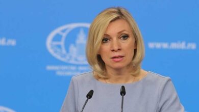 Zaharova, Washington'un terör eylemiyle ilgili açıklamasından memnun değildi