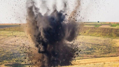 Azerbaycan sınırında Ermeni ordusunun bir askerine mayın çarptı