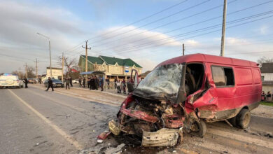 Dağıstan'da minibüs kazasında 2 çocuk öldü, 8 kişi yaralandı