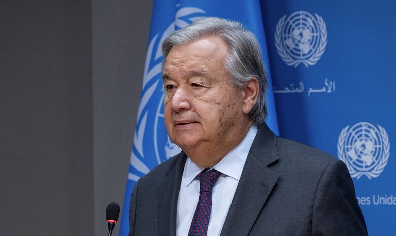 Guterres İran'a gerilimi azaltma çağrısında bulundu