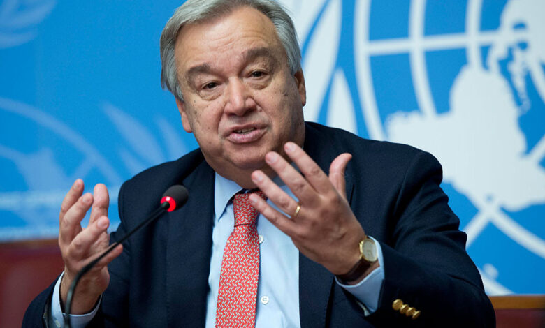 Guterres: "Ortadoğu büyük çaplı bir çatışmanın eşiğinde"