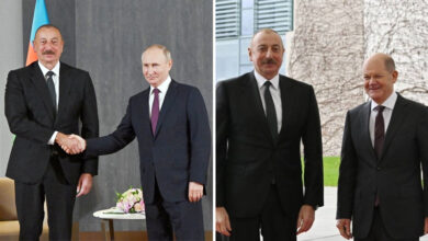 İlham Aliyev Moskova'da Putin ve Berlin'de Scholtz ile görüşecek