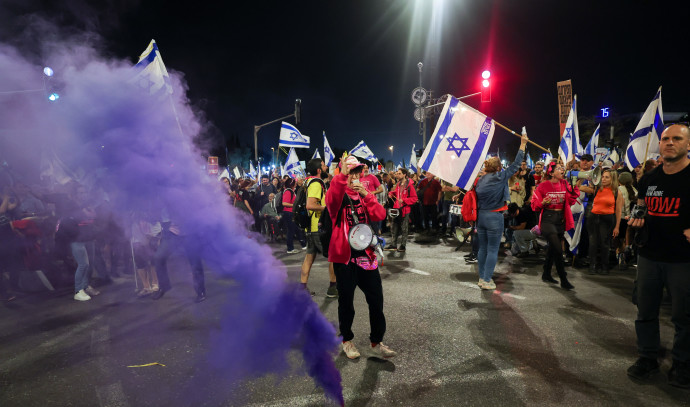 İsrail'de binlerce kişinin gösterisiyle Netanyahu'ya karşı protestolar tırmanıyor - İsrail Haberleri