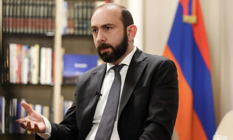 Mirzoyan: "Ermenistan, ABD ve Avrupa'yı ana ortağı olarak görüyor"