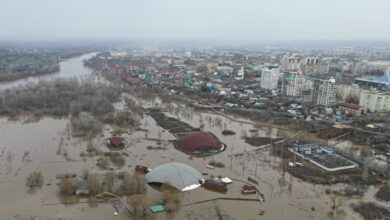 Orenburg'da sel nedeniyle toplu tahliye duyuruldu