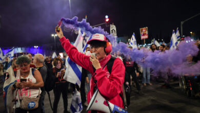 Polis, Tel Aviv'deki bir protestoda yanlışlıkla bir sistem kullandığını itiraf etti - İsrail Haberleri