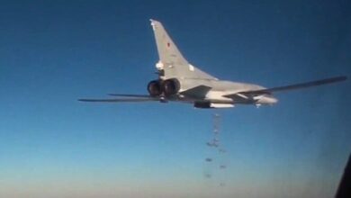 Stavropol Bölgesi'ne bir Tu-22M3 bombardıman uçağı düştü