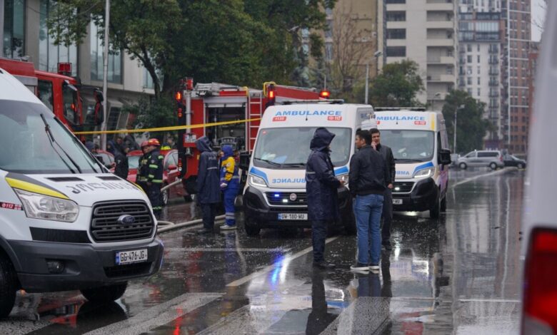 Tiflis'te atış poligonunda meydana gelen patlamada ölü sayısı 3'e çıktı