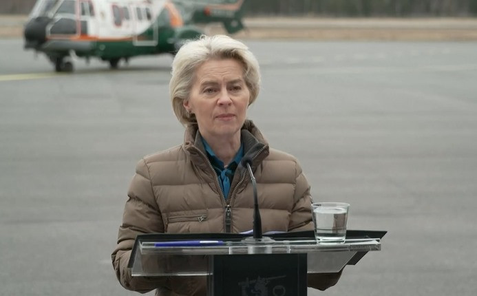 Von der Leyen: Putin artık Finlandiya'ya odaklanmış durumda