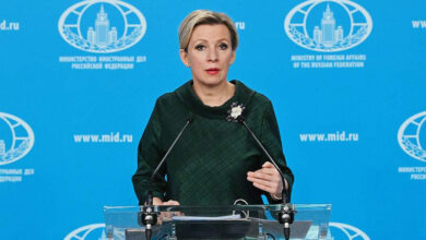 Zakharova, Estonya ekibinin Rus şehirlerinin yıkılmasıyla ilgili söylediklerini yorumladı