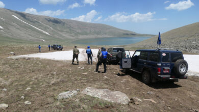 AB heyeti Ermenistan-Azerbaycan sınırındaki Karagöl'ü ziyaret etti - FOTOĞRAF