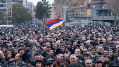 Erivan'daki protestolarda gözaltına alınanların sayısı 284'e ulaştı