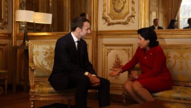 Gürcistan Cumhurbaşkanı Emmanuel Macron'u Bağımsızlık Günü nedeniyle ülkeye davet etti