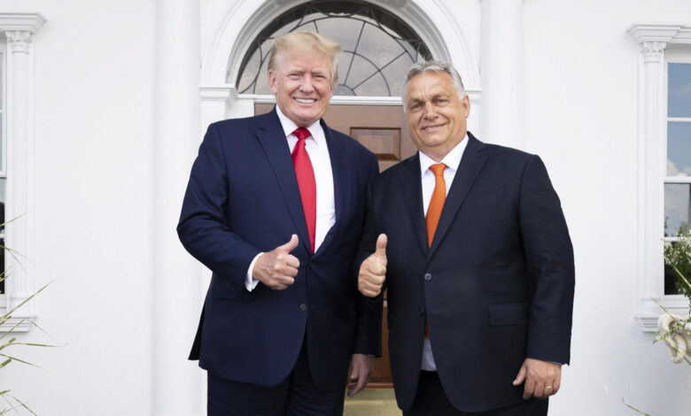 Orban Trump'a destek verdi: Onu onurlu bir insan olarak tanıyorum