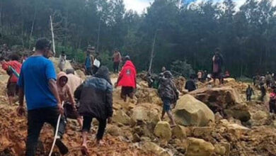 Papua Yeni Gine'de heyelan sonucu 670 kişi hayatını kaybetti