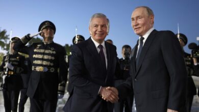 Putin, göreve başlamanın ardından ikinci ziyareti kapsamında Özbekistan'a geldi