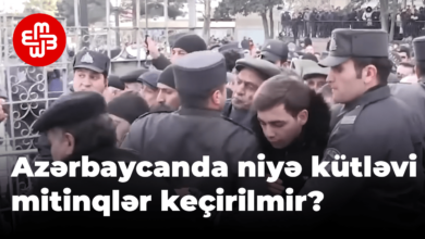 Azerbaycan'da neden toplu mitingler yapılmıyor?