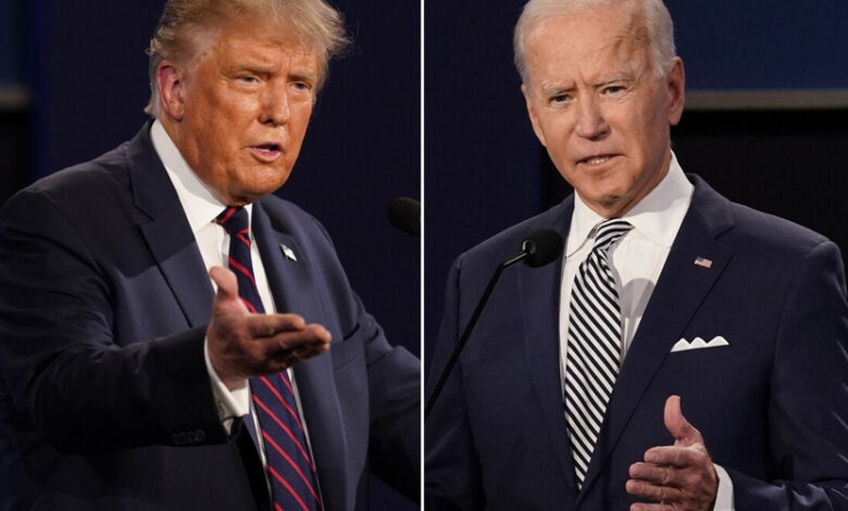 Biden ile Trump arasında televizyondan yayınlanan ilk tartışma yaşandı