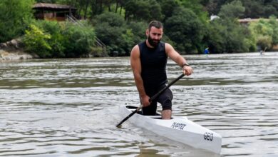 Gürcü kanocu Zaza Nadiradze Avrupa Şampiyonası'nda bronz madalya kazandı