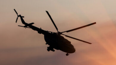 Polonya'da fırtına iki savaş helikopterine zarar verdi