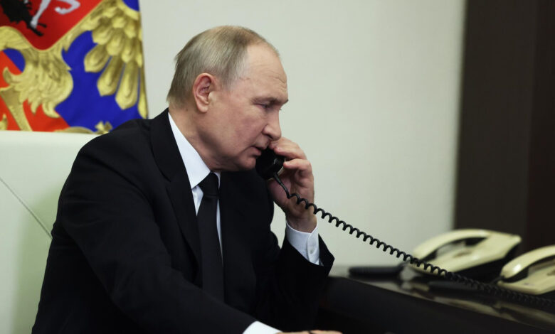 Putin ile Mohbar arasında telefon görüşmesi gerçekleşti