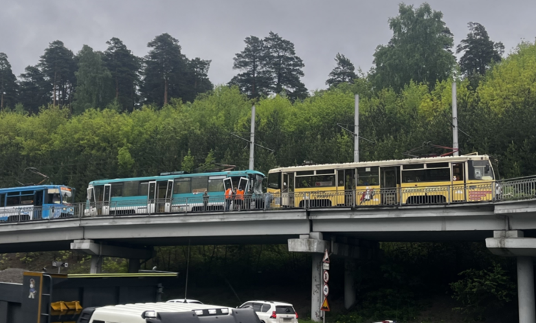 Rusya'da tramvay çarpıştı, 1 kişi öldü, 90'dan fazla kişi yaralandı