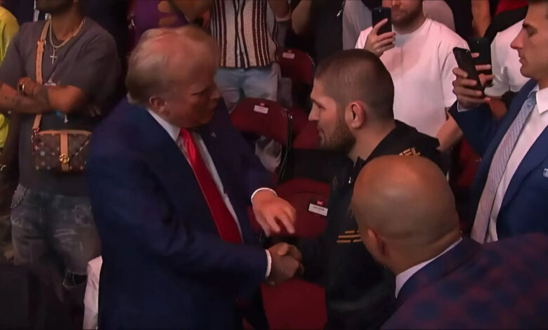 Trump, Habib Nurmagomedov'a Filistin'deki savaşı durdurma sözü verdi - VİDEO