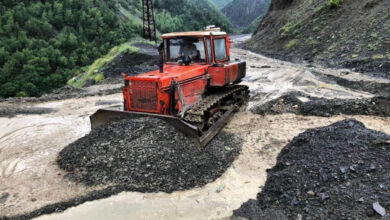 Dağıstan'da şiddetli yağış sonrası 15 yerleşim birimiyle iletişim kesildi