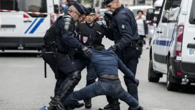 Fransa'da bıçaklı bir kişi polise saldırdı