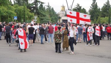 Gürcistan milli futbol takımı Almanya'dan Tiflis'e döndü