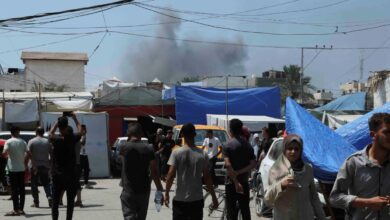 İsrail ordusu Gazze Şeridi'ndeki Deir El Balah'ı vurdu