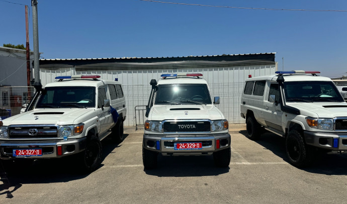 Orta Doğu gerginlikleri ortasında, İsrail Polisi kurşun geçirmez ambulansları tanıttı - İsrail Haberleri