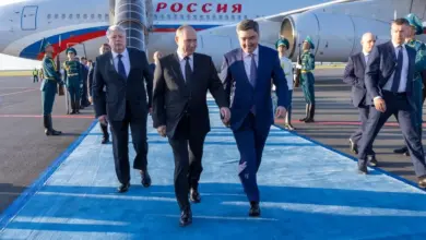 Putin Astana'yı ziyaret etti