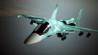 Rus Su-34 uçağı ABD koalisyonunun uçaksavar füzesiyle çarpıştı