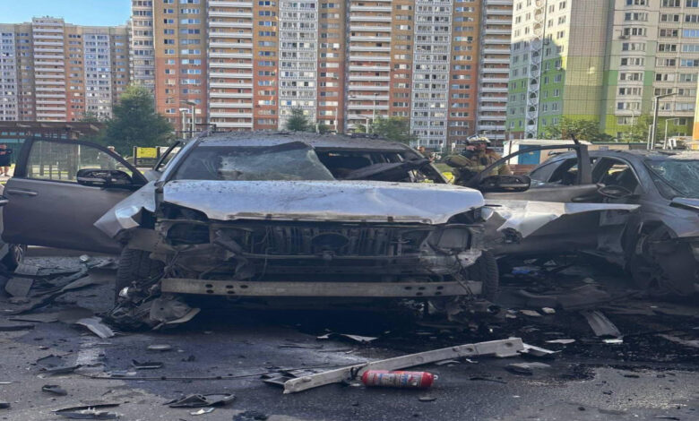 Rusya'da aracı havaya uçurduğundan şüphelenilen kişi Türkiye'de tutuklandı, kimliği ortaya çıktı - VİDEO