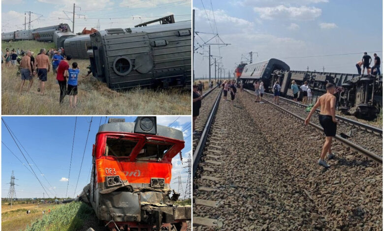 Rusya'da yaşanan yolcu treni kazası sonucu yaralı sayısı 140'a ulaştı - FOTOĞRAF - VİDEO - GÜNCELLEME